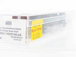 N Scale Micro-Trains MTL 49340 SBIX Stokely Vegetables 40' Reefer #12933