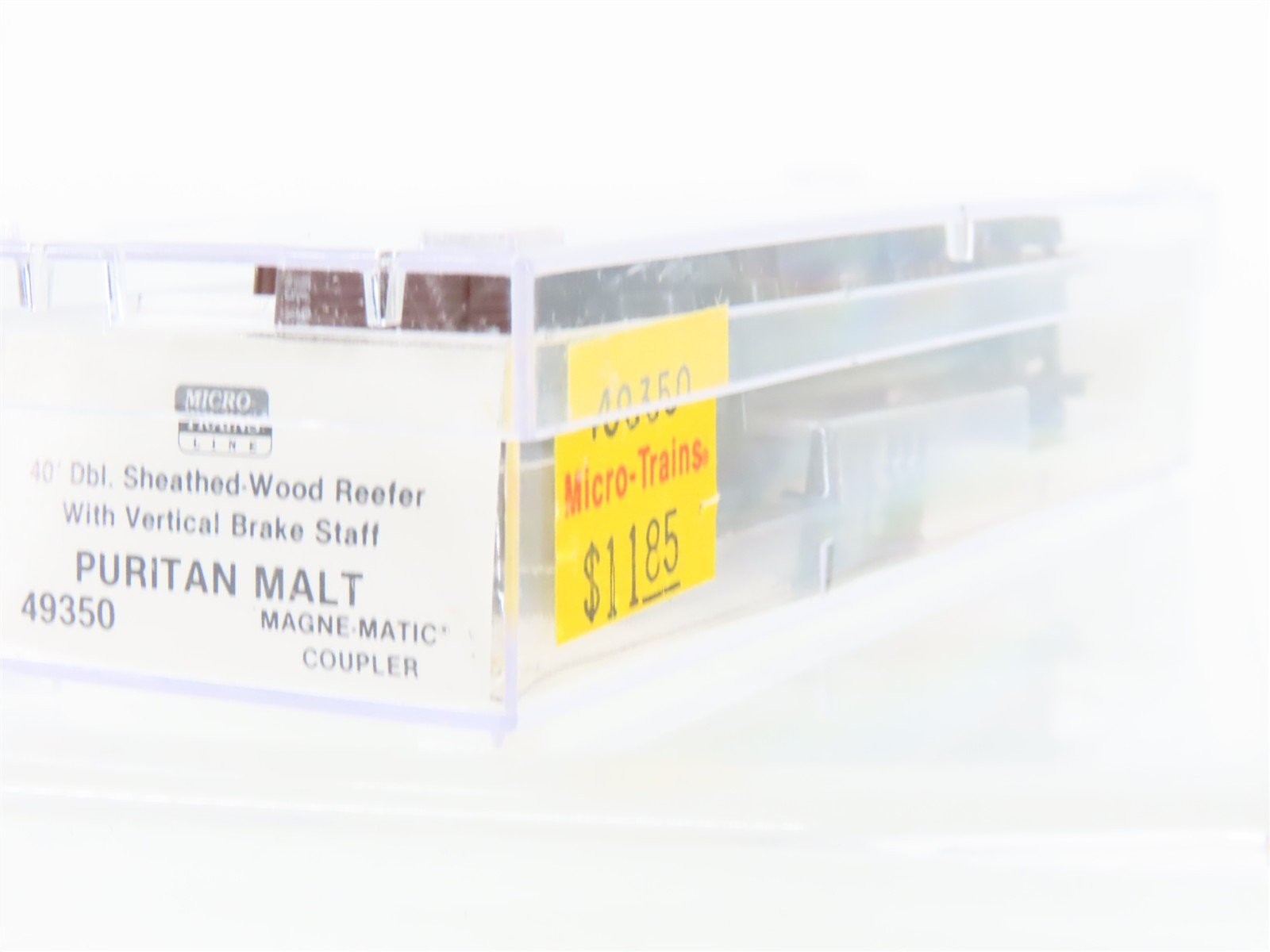 N Scale Micro-Trains MTL 49350 URTC Puritan Malt 40' Wood Reefer #40636