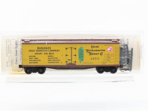 N Micro-Trains MTL 49390 URTC Mobile & Ohio Fruit Dispatch 40' Reefer #24013