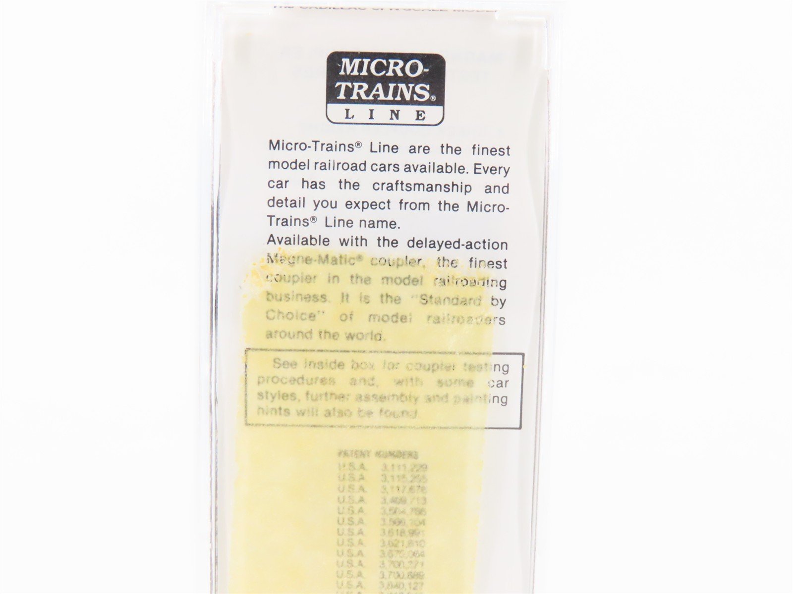 N Scale Micro-Trains MTL 20450 WIF West India Fruit & Steamship 40' Box Car #212