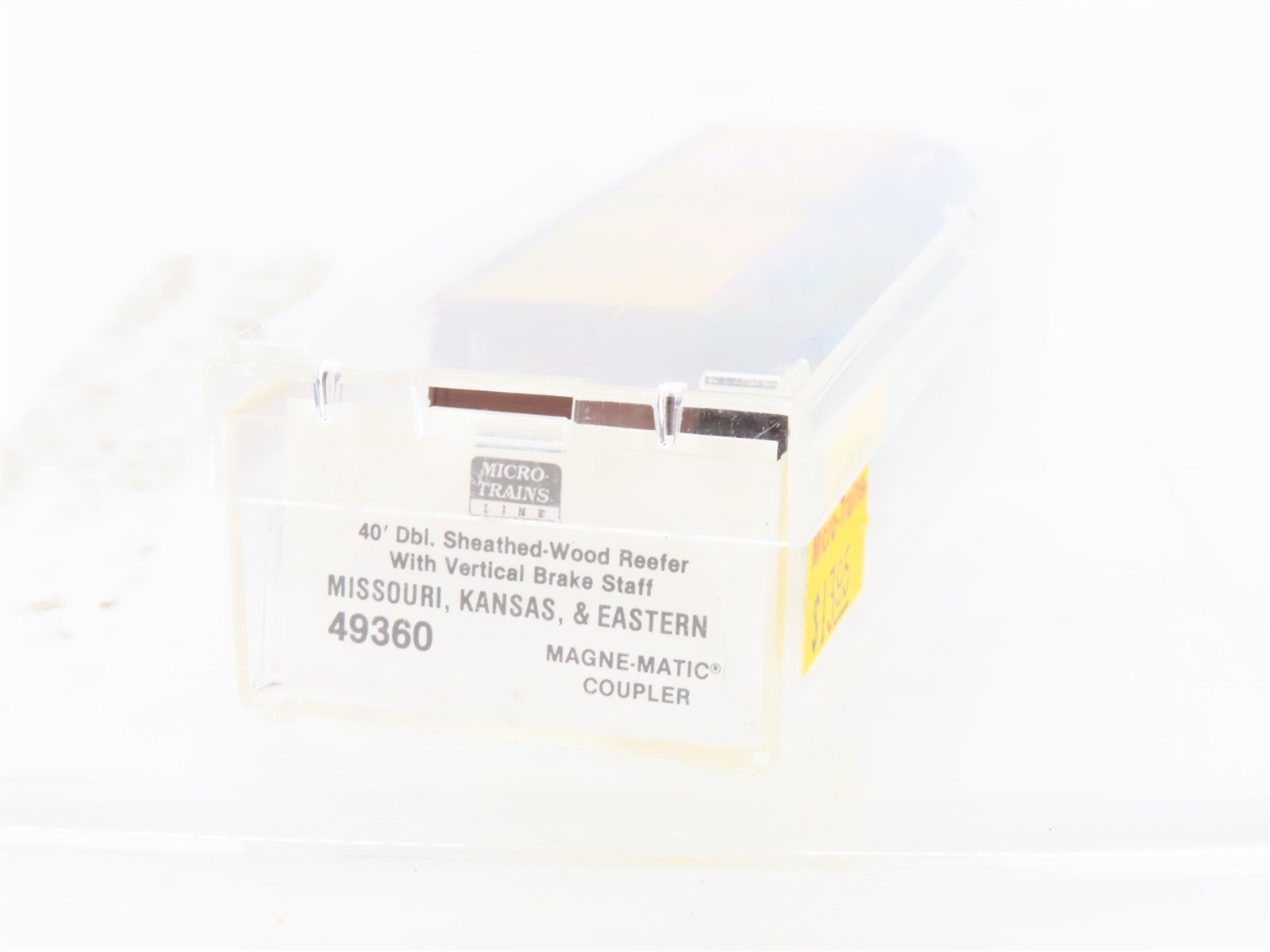 N Scale Micro-Trains MTL 49360 MK&E Missouri Kansas & Eastern 40' Reefer #3100