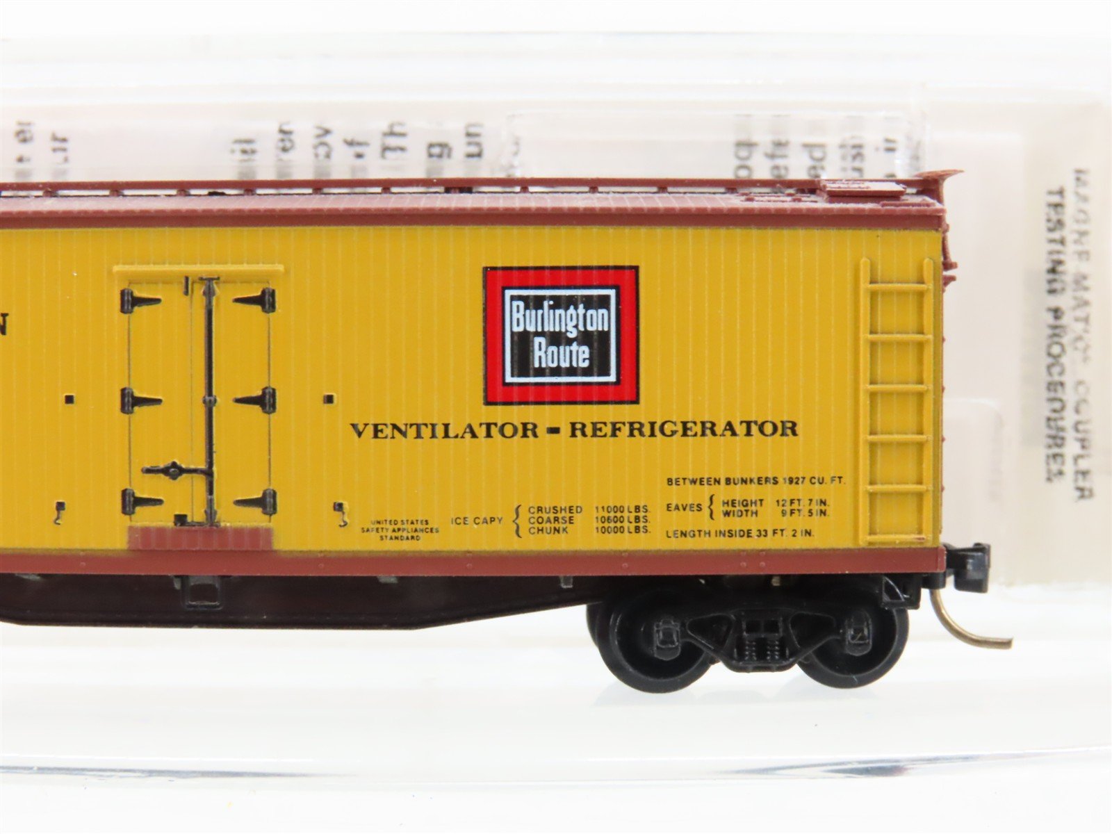 N Micro-Trains MTL 49370 CX Colorado & Southern Burlington Route Reefer #50050
