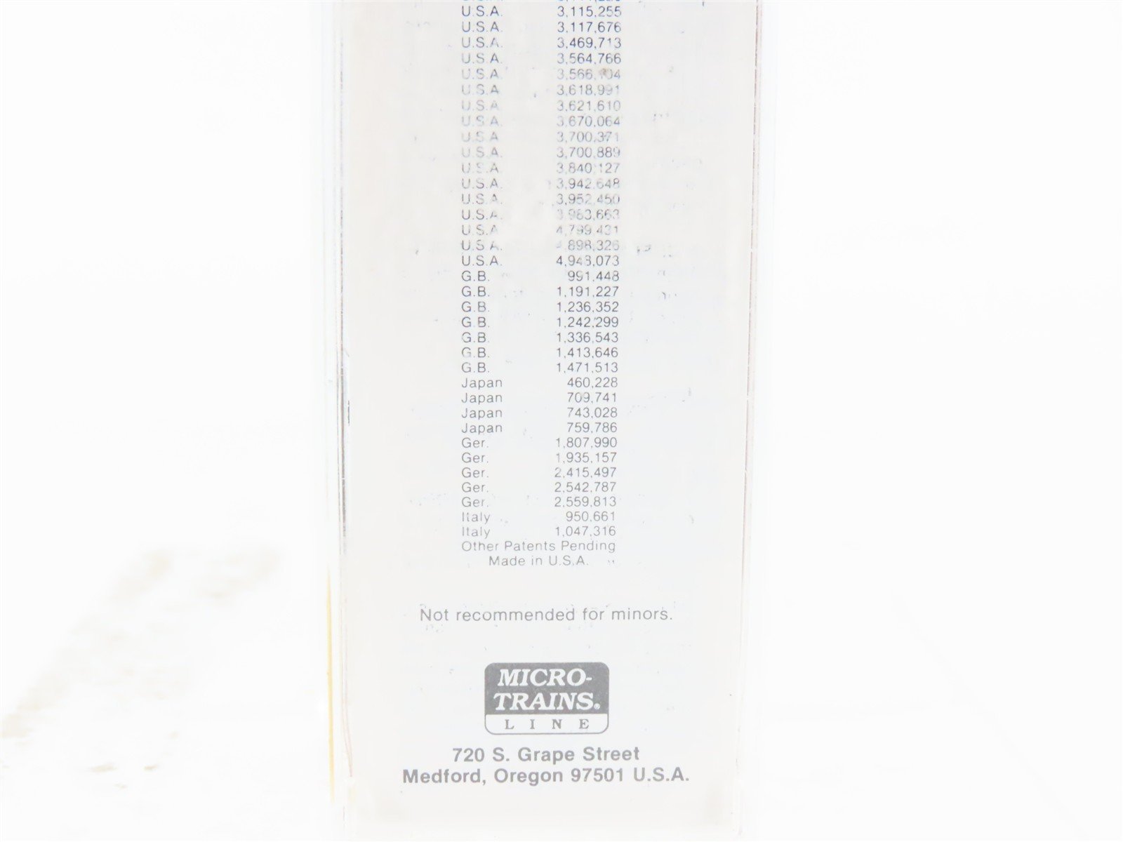 N Micro-Trains MTL 49370 CX Colorado & Southern Burlington Route Reefer #50050