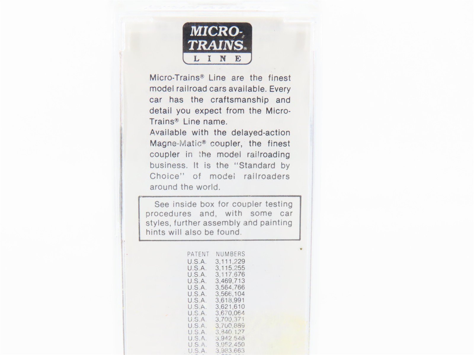 N Scale Micro-Trains MTL 20096 FEC Florida East Coast 40' Box Car #21035