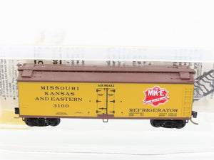 N Scale Micro-Trains MTL 49360 MK&E Missouri Kansas & Eastern 40' Reefer #3100