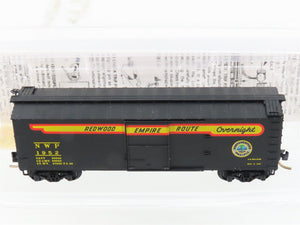 N Micro-Trains MTL 39100 NWP Redwood Empire Route Overnight 40' Box Car #1952