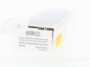 N Micro-Trains MTL 39100 NWP Redwood Empire Route Overnight 40' Box Car #1952