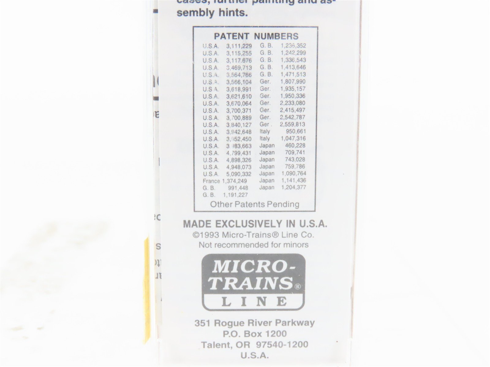 N Scale Micro-Trains MTL 49410 URTC Miller High Life Beer 40' Reefer #93185