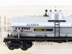 N Scale Micro-Trains MTL 65270 ARR Alaska 39' Single Dome Tank Car #9005