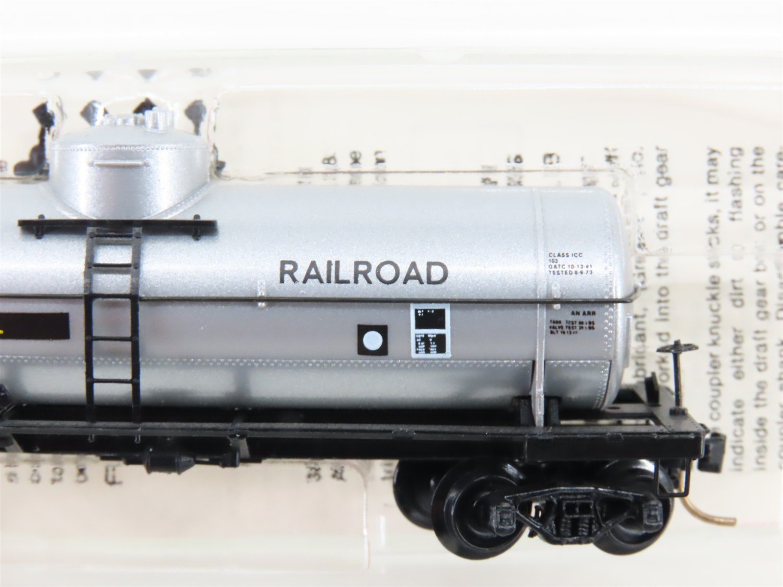 N Scale Micro-Trains MTL 65270 ARR Alaska 39' Single Dome Tank Car #9005
