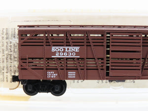 N Scale Micro-Trains MTL 35140 SOO Line 40' Despatch Stock Car #29630
