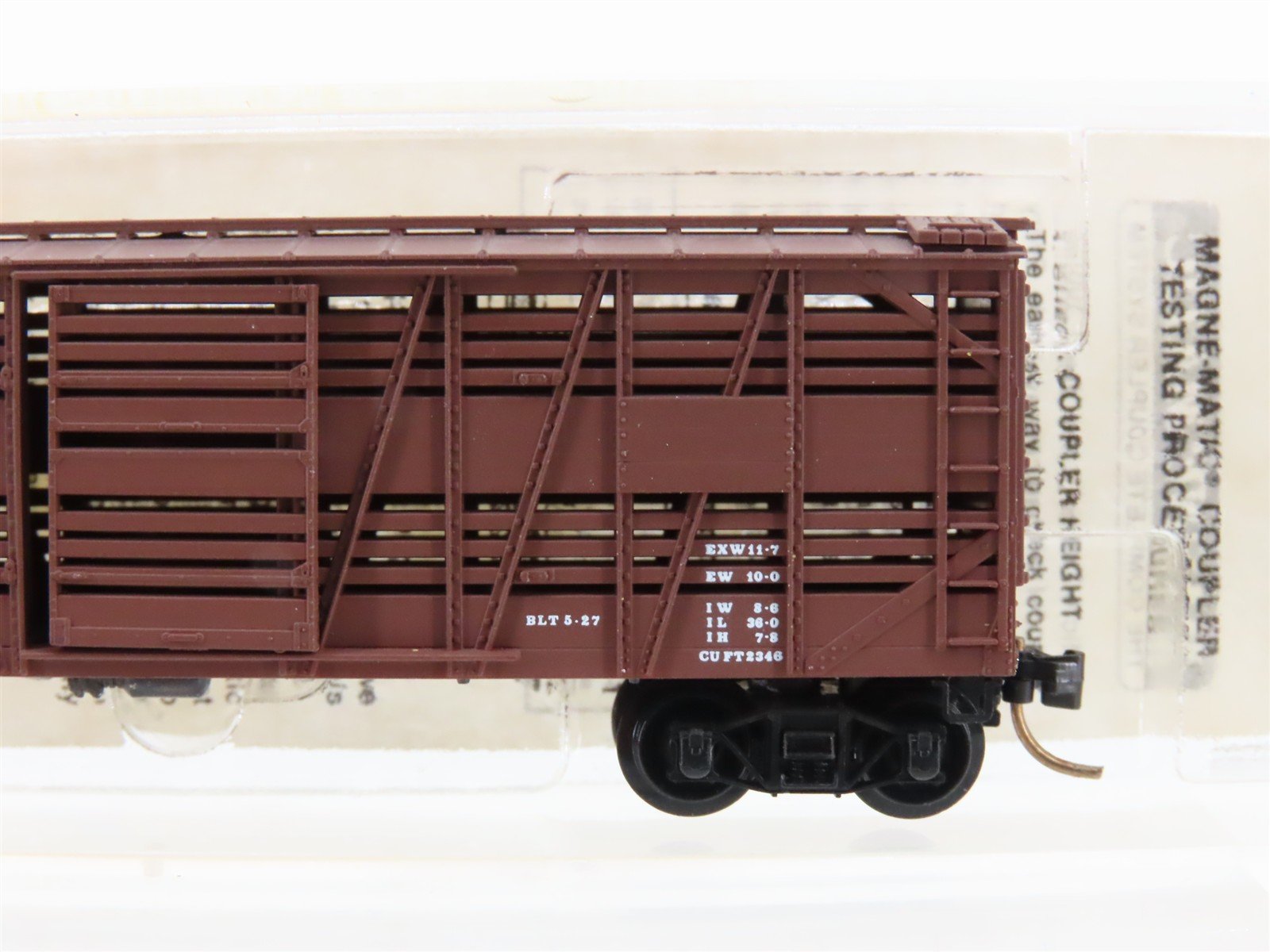 N Scale Micro-Trains MTL 35140 SOO Line 40' Despatch Stock Car #29630