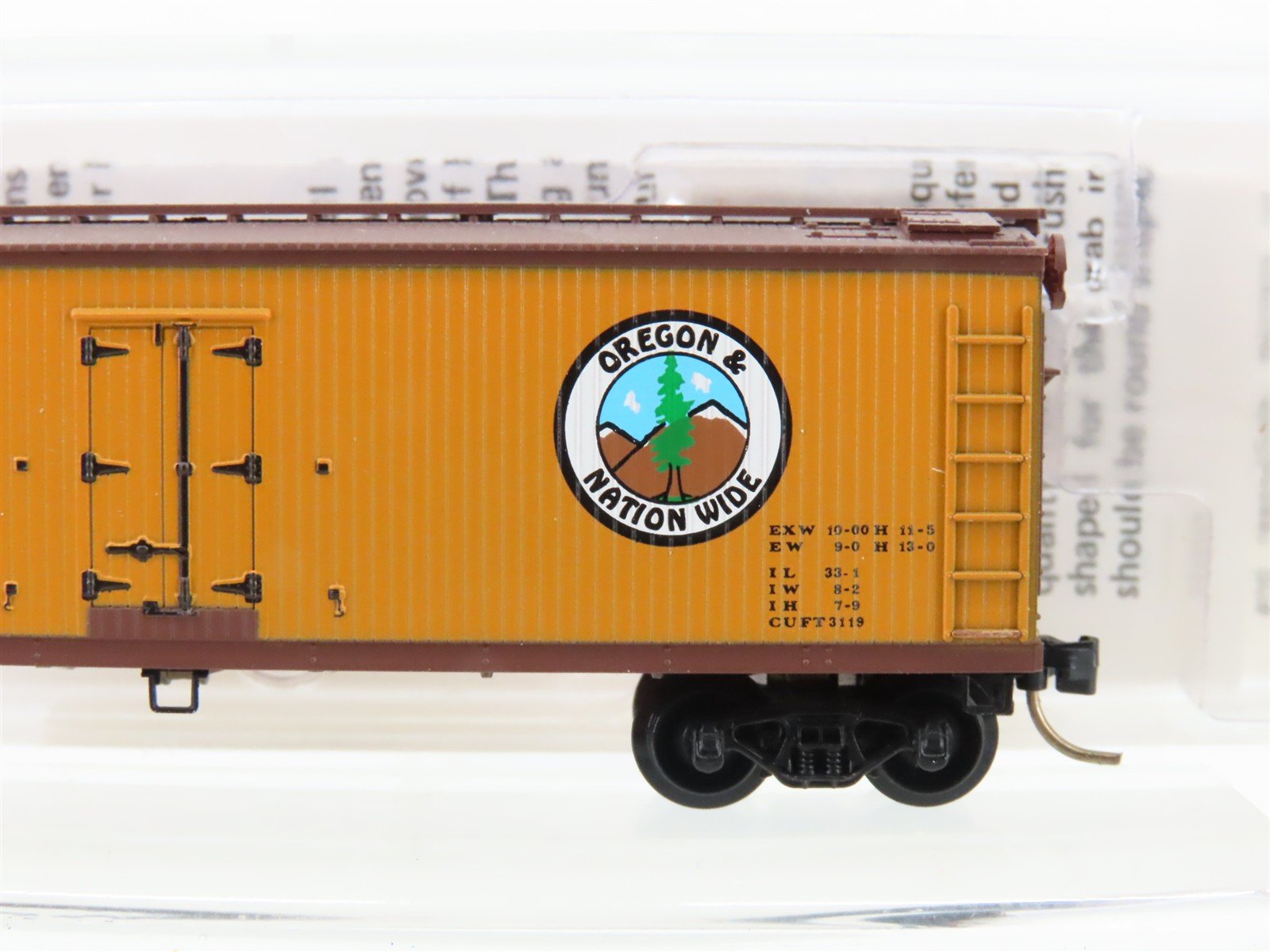 N Scale Micro-Trains MTL NSC Special Run O&NW Oregon & Nationwide Reefer #10293