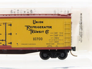 N Scale Micro-Trains MTL 49380 URTC Wescott & Winks 40' Wood Reefer #10700