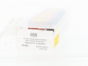 N Scale Micro-Trains MTL 49380 URTC Wescott & Winks 40' Wood Reefer #10700