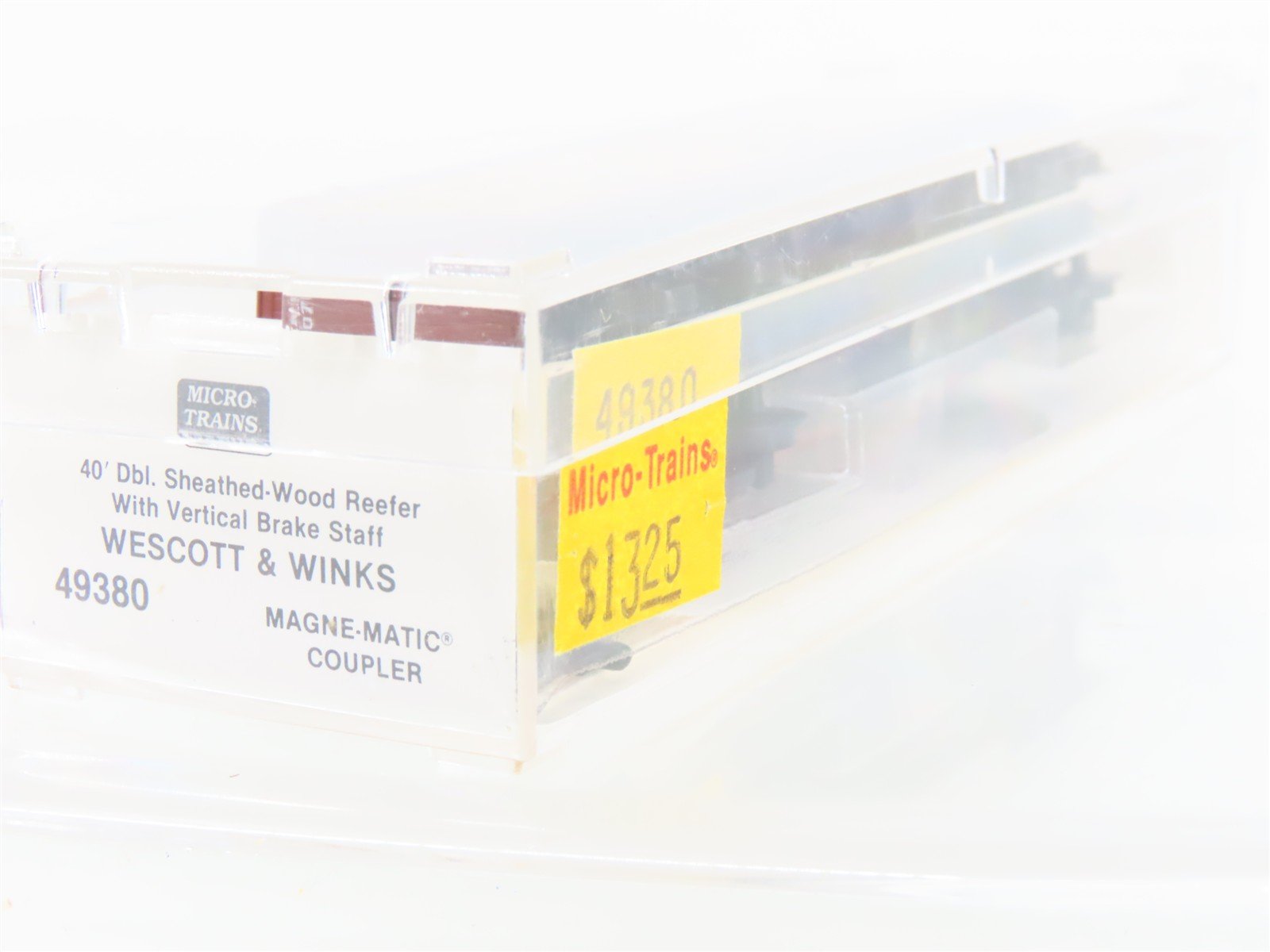 N Scale Micro-Trains MTL 49380 URTC Wescott & Winks 40' Wood Reefer #10700