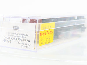 N Micro-Trains MTL 49370 CX Colorado & Southern Burlington Route Reefer #50050