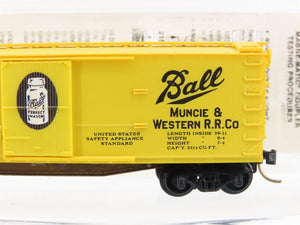 N Scale Micro-Trains MTL 42030 MWR Ball Glass Jars 40' Wood Box Car #1020