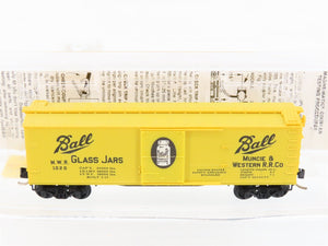 N Scale Micro-Trains MTL 42030 MWR Ball Glass Jars 40' Wood Box Car #1020