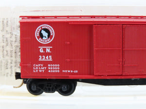 N Scale Micro-Trains MTL 43040 GN Great Northern 40' Wood Box Car #3345
