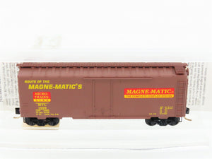 N Scale Micro-Trains MTL 21220 Route Of The Magne-Matics 40' Box Car #1000