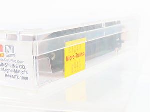N Scale Micro-Trains MTL 21220 Route Of The Magne-Matics 40' Box Car #1000