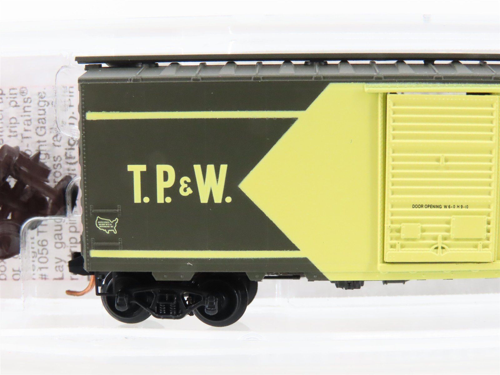 N Scale Micro-Trains MTL 02000716 TP&W The Progressive Way 40' Box Car #7069