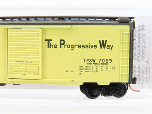 N Scale Micro-Trains MTL 02000716 TP&W The Progressive Way 40' Box Car #7069