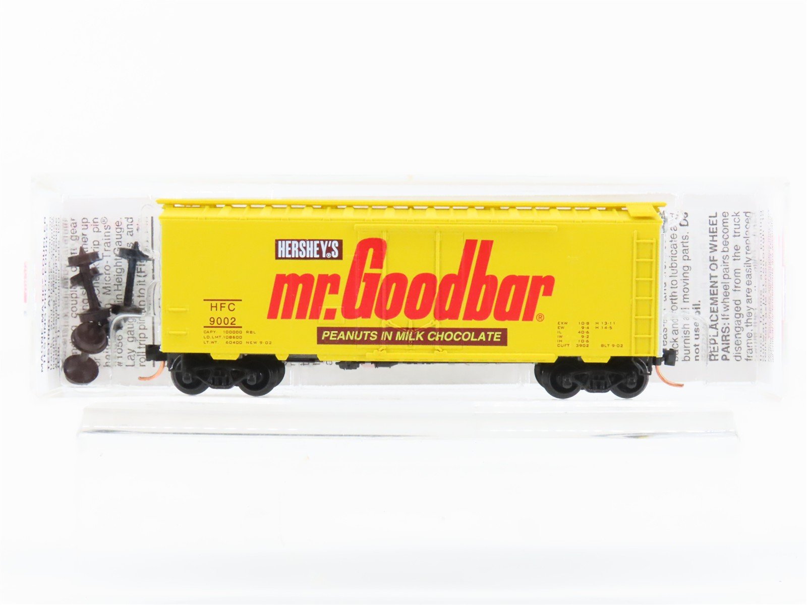 N Scale Micro-Trains MTL 21310 HFC Hershey's Mr. Goodbar 40' Box Car #9002