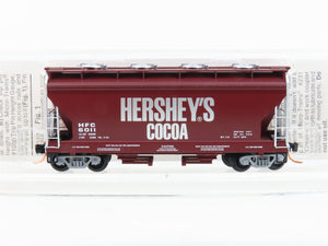N Scale Micro-Trains MTL 92150 HFC Hershey's Cocoa 2-Bay Covered Hopper #6011