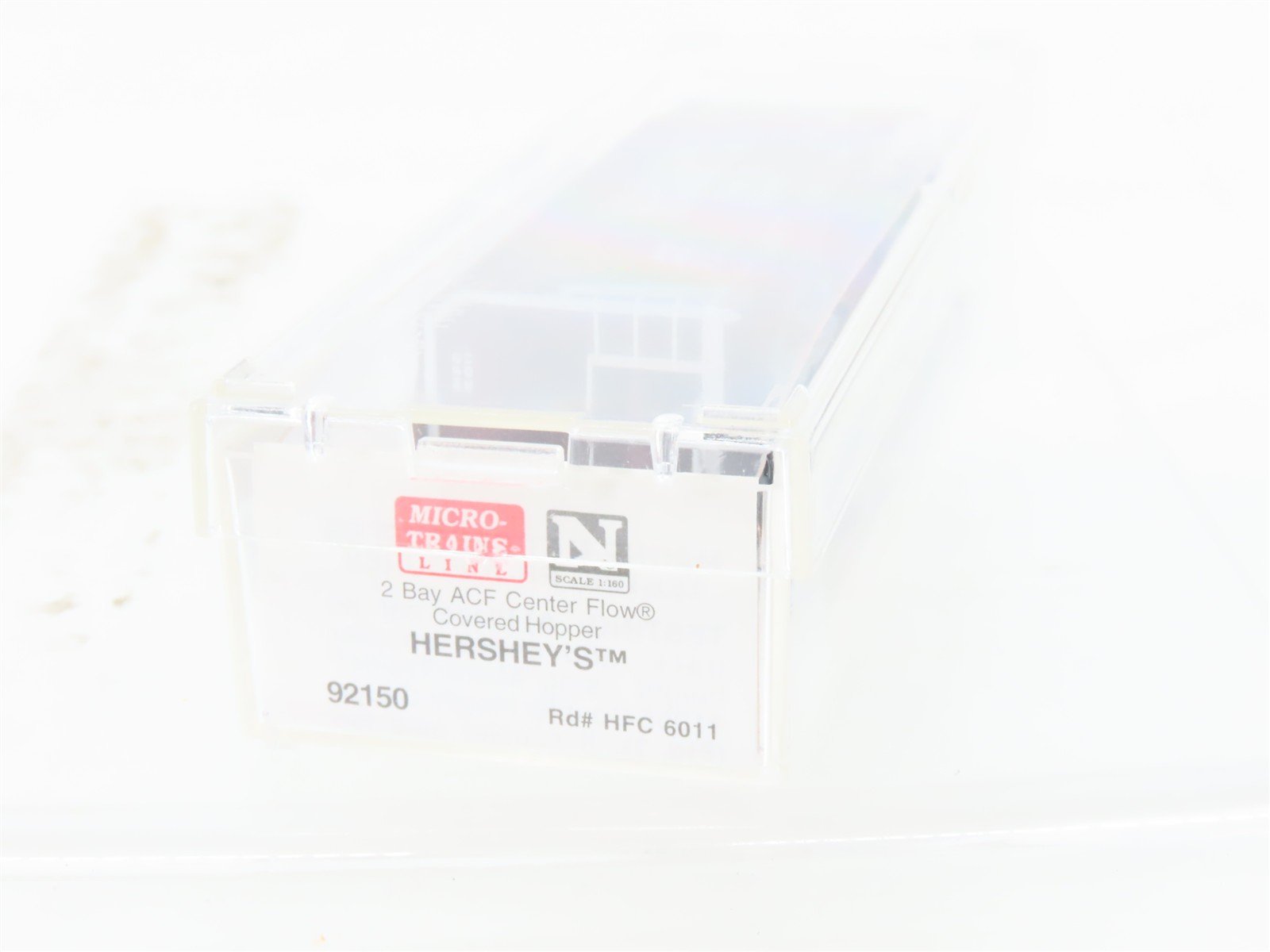 N Scale Micro-Trains MTL 92150 HFC Hershey's Cocoa 2-Bay Covered Hopper #6011