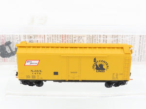 N Scale Micro-Trains MTL 02100520 NJDX Jersey Central 40' Box Car #1476