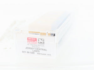 N Scale Micro-Trains MTL 02100520 NJDX Jersey Central 40' Box Car #1476