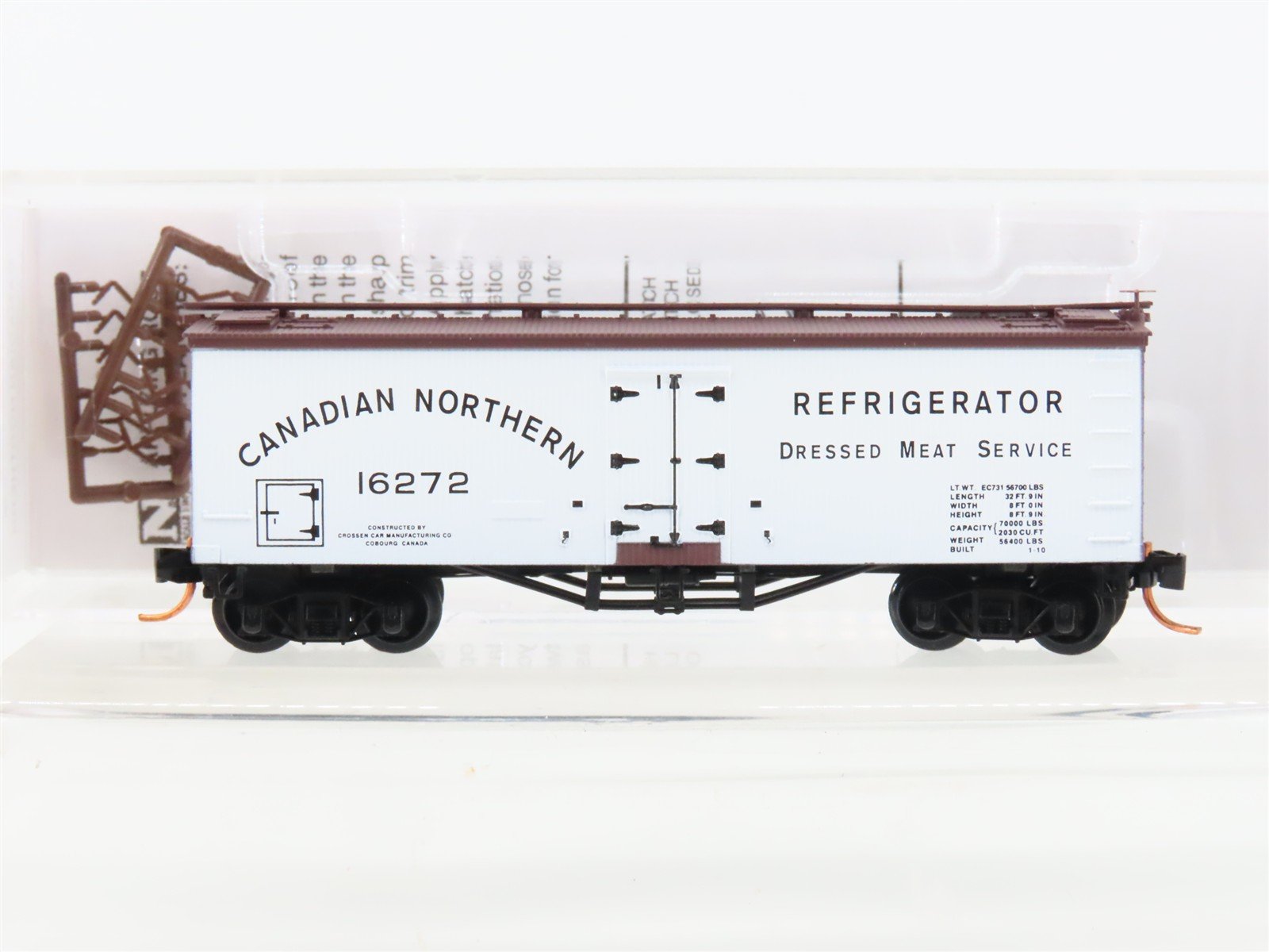 N Scale Micro-Trains MTL 05800080 CNR Canadian Northern 36' Reefer #16272