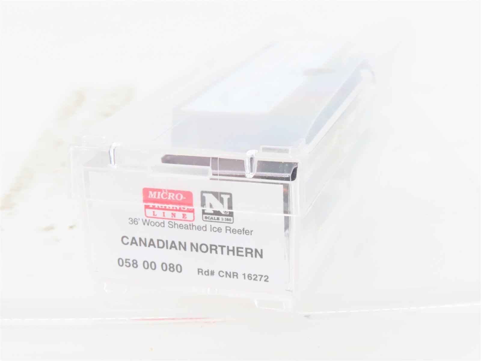 N Scale Micro-Trains MTL 05800080 CNR Canadian Northern 36' Reefer #16272