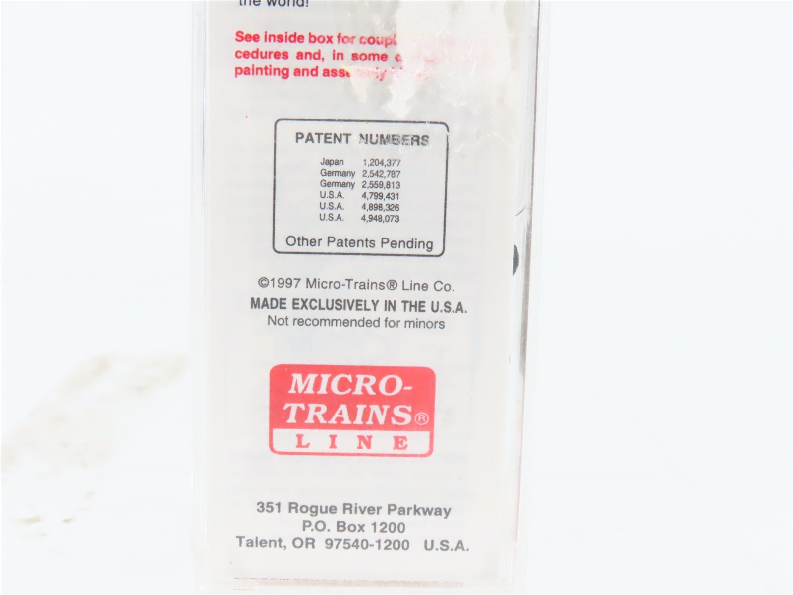 N Scale Micro-Trains MTL 49190 GARE Canada Dry Ginger Ale 40' Wood Reefer #9106