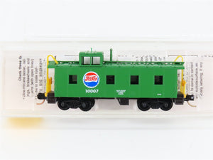 N Scale Micro-Trains MTL 100080 Pepsi Cola 36' Riveted Steel Side Caboose #10007