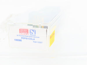 N Scale Micro-Trains MTL 100080 Pepsi Cola 36' Riveted Steel Side Caboose #10007