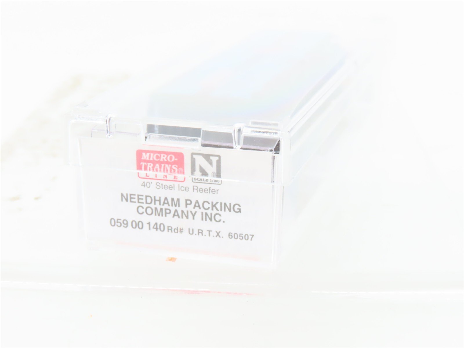 N Scale Micro-Trains MTL 05900140 URTX Needham Packing Co. 40' Ice Reefer #60507
