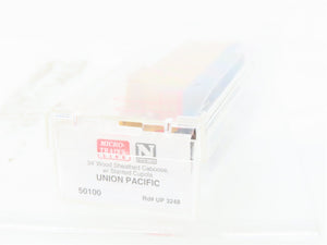 N Scale Micro-Trains MTL 50100 UP Union Pacific 34' Slanted Cupola Caboose #3248