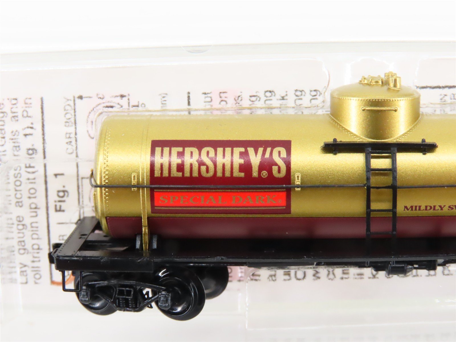 N Micro-Trains MTL 65510 HFC Hershey's Special Dark Single Dome Tank Car #3011