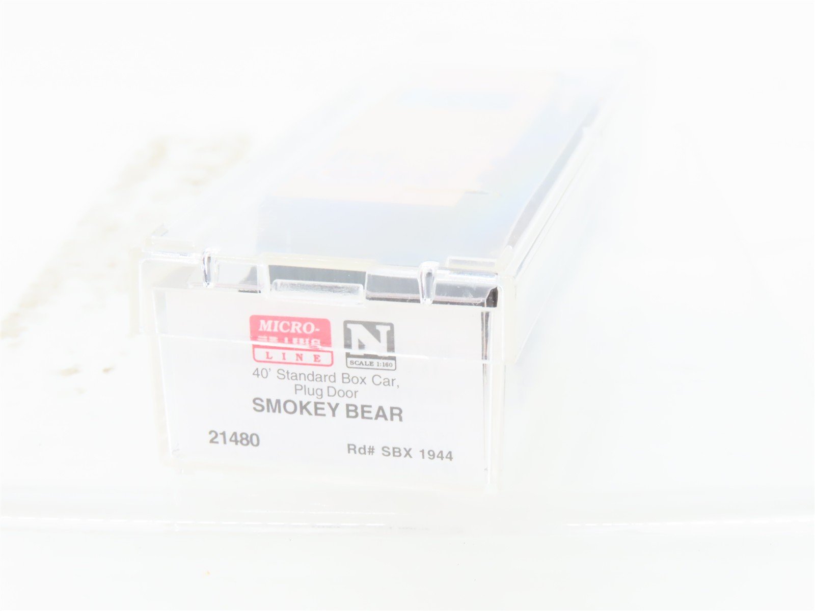 N Micro-Trains MTL 21480 SBX Smokey Bear Sixty Years of Vigilance Box Car #1944
