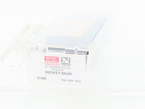 N Micro-Trains MTL 21480 SBX Smokey Bear Sixty Years of Vigilance Box Car #1944