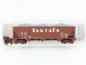 N Scale Micro-Trains MTL 108120.1 ATSF Santa Fe 3-Bay Hopper #179655 w/ Load