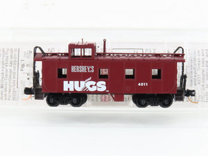 N Scale Micro-Trains MTL 100120 Hershey's Hugs 36' Offset Cupola Caboose #4011