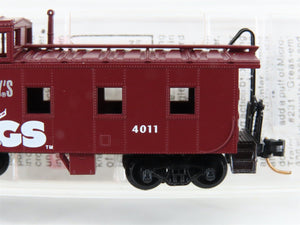 N Scale Micro-Trains MTL 100120 Hershey's Hugs 36' Offset Cupola Caboose #4011