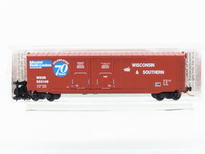 N Scale Micro-Trains MTL 75130 WSOR Model Railroader 70 Years 50' Boxcar #503149