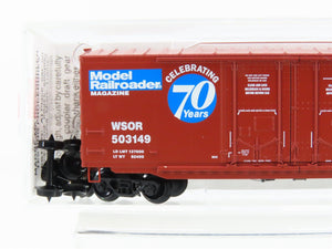N Scale Micro-Trains MTL 75130 WSOR Model Railroader 70 Years 50' Boxcar #503149