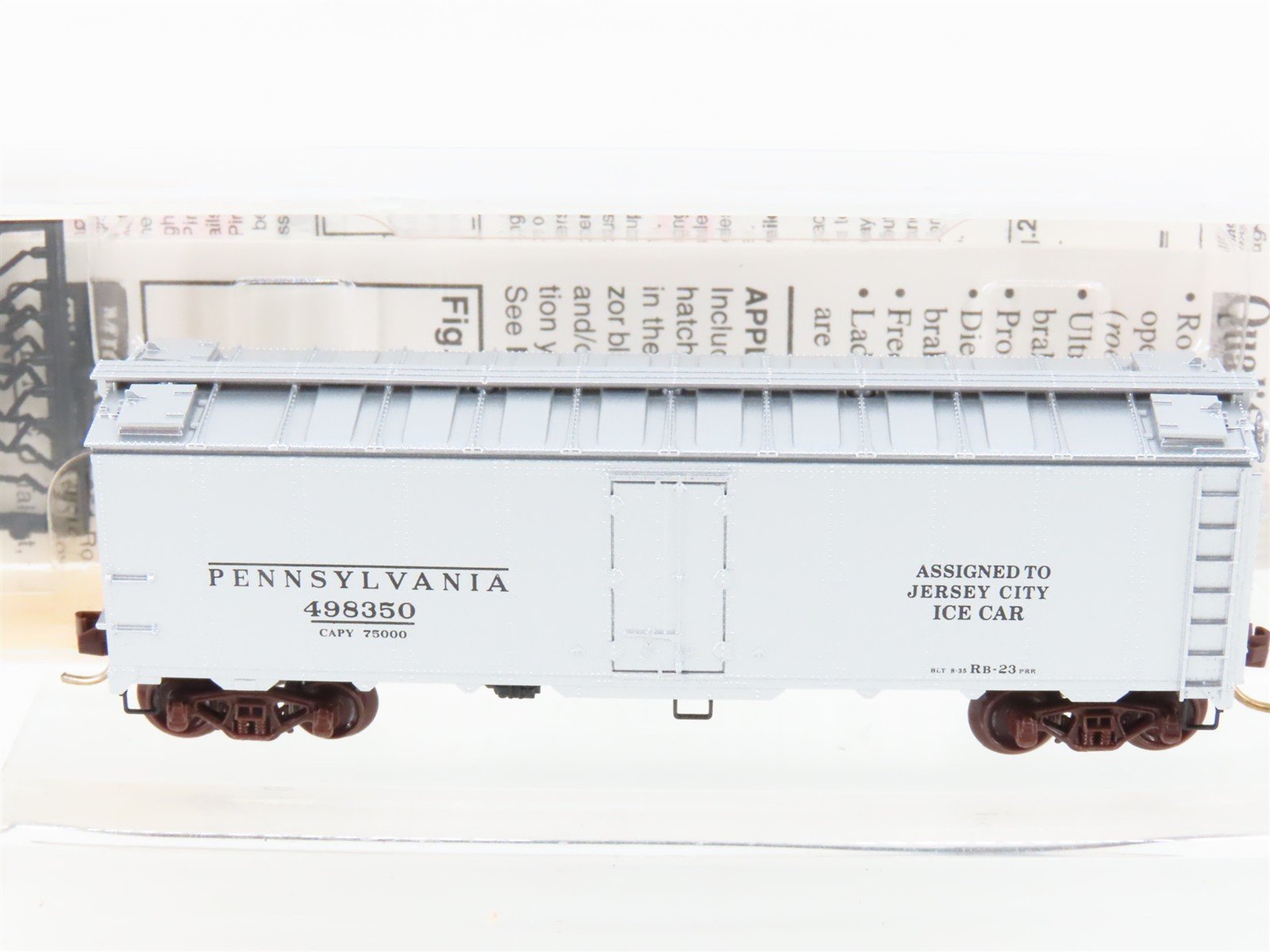 N Scale Micro-Trains MTL 59040 PRR Pennsylvania 40' Ice Reefer #498350