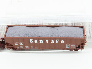 N Scale Micro-Trains MTL 108120.1 ATSF Santa Fe 3-Bay Hopper #179655 w/ Load